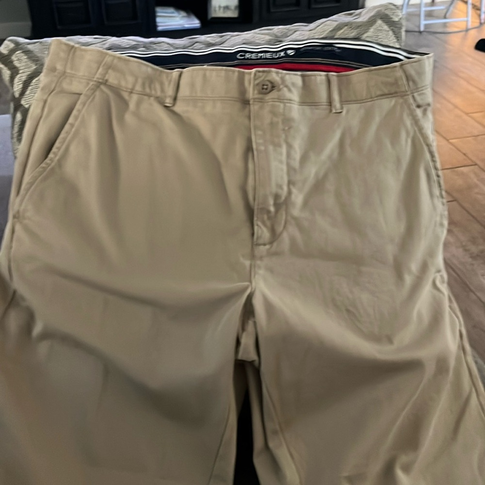 Cremieux flat front khakis